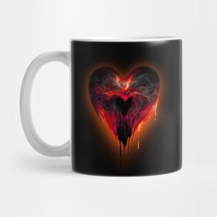 Burning Heart Mug